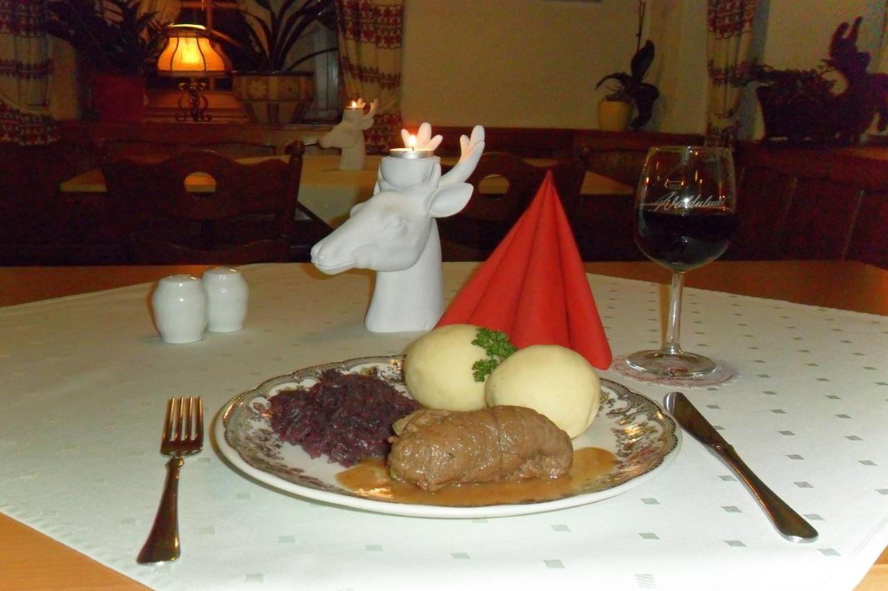 Hotel Hirsch 제바흐 외부 사진